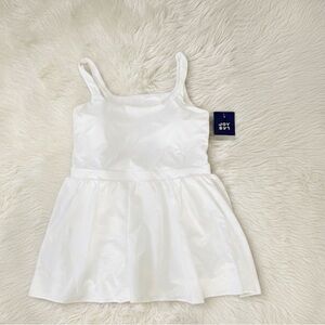 JoyLab Women Athletic Dress Large White W/Shorts